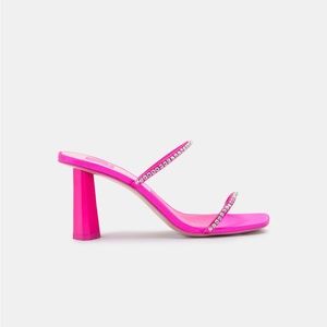Dolce Vita • Naylin: rhinestone heeled sandal • size: 7.5 • colour: magenta